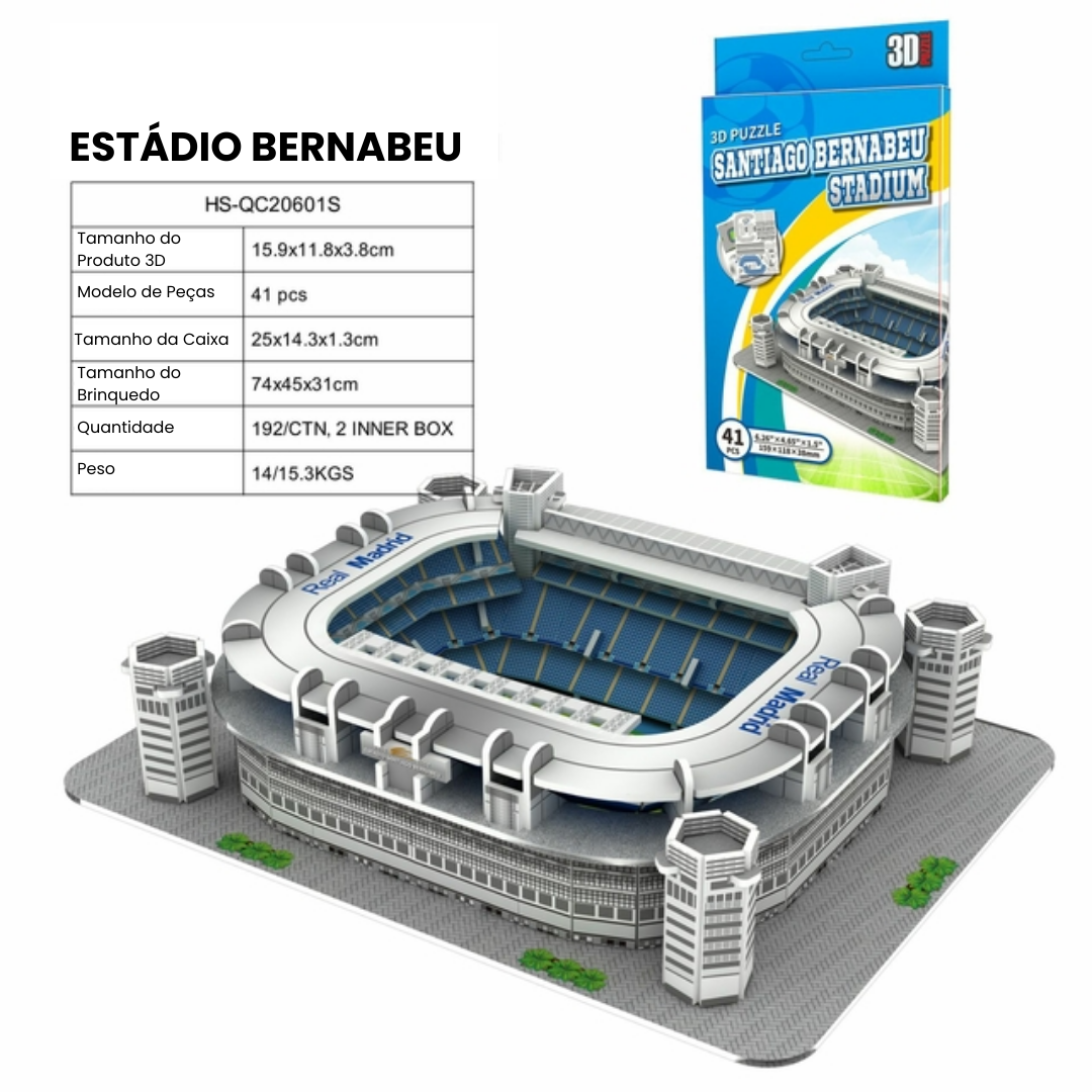 Quebra-cabeça estádio de futebol